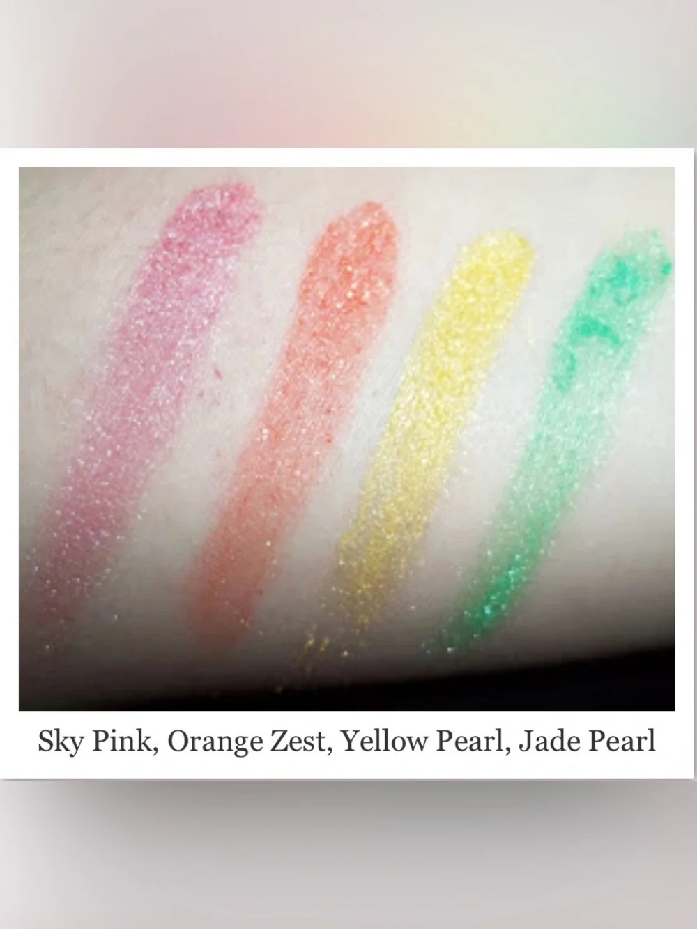 NWT NYX Ultra Pearl Mania Loose Powder Eye Shadow - Orange Zest Pearl LP28